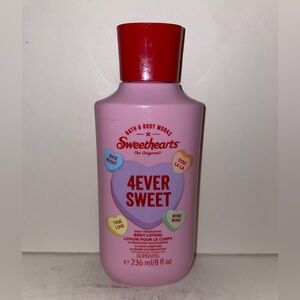 Bath & Body Works 4Ever Sweet x Sweethearts Body Lotion 8oz Valentine New